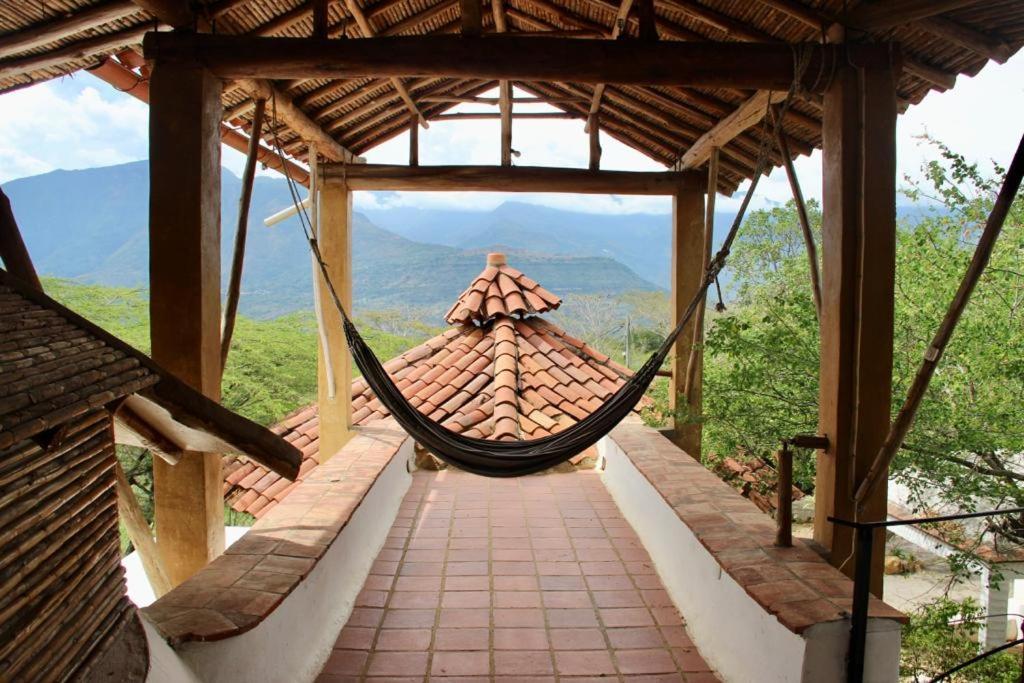 Nomad Hostal - Barichara Buitenkant foto