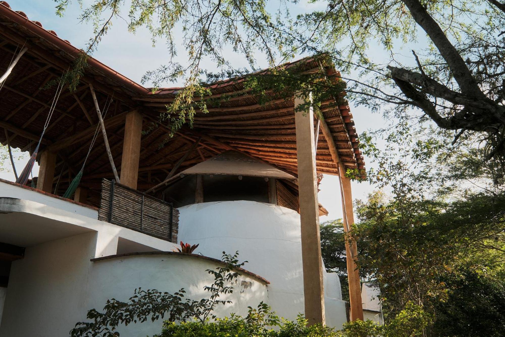 Nomad Hostal - Barichara Buitenkant foto