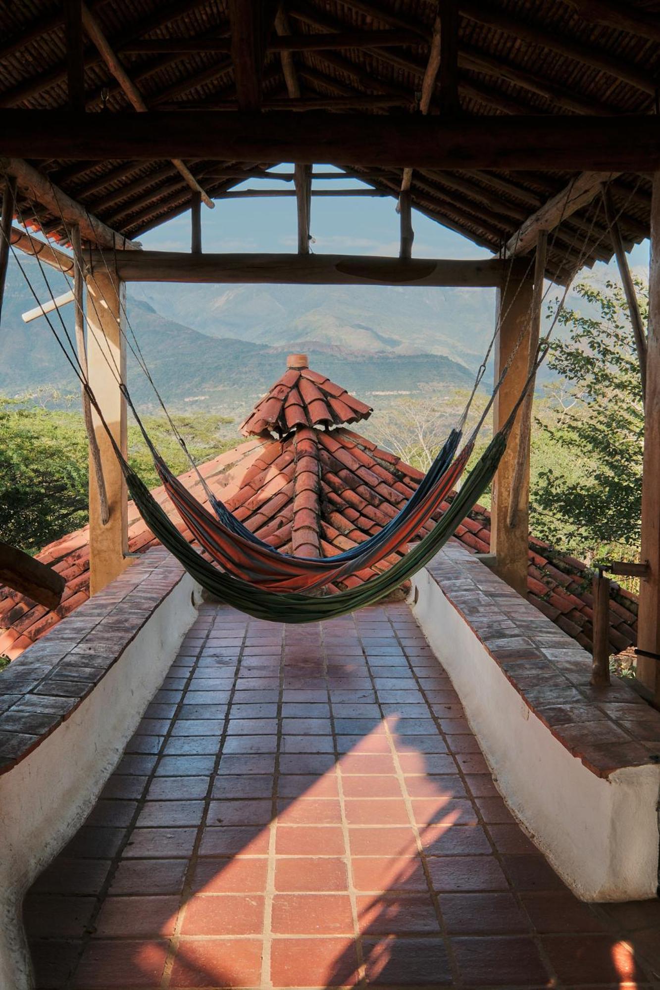 Nomad Hostal - Barichara Buitenkant foto